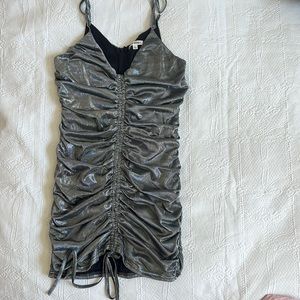 Wild Honey silver party dress